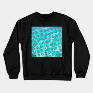 Paw Pattern Crewneck Sweatshirt